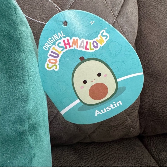 Squishmallows Austin Avocado Plush - Picture 2 of 4